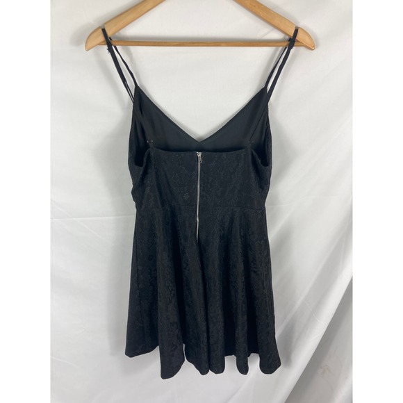 Lulus Way with Words Black Lace Skater Dress Size XL - Picture 8 of 9
